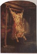 Rembrandt Peale The Carcass of Beef (mk05) Norge oil painting reproduction